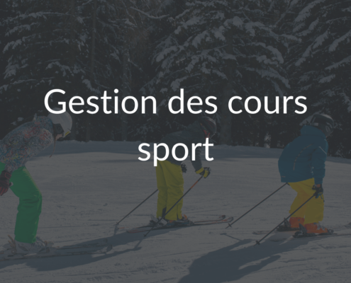 Module_sectoriel_Gestion des cours sport